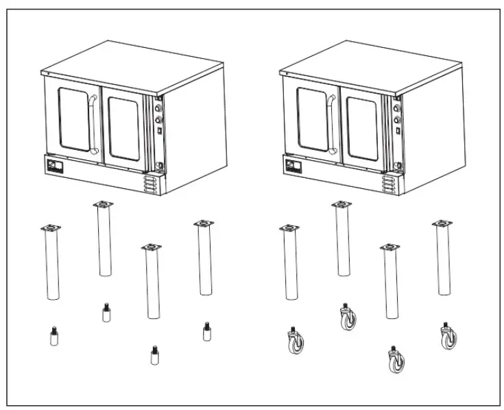 SOUTHBEND EH-10CCH Marathoner Gold Half Size Electric Convection Ovens - Fig3