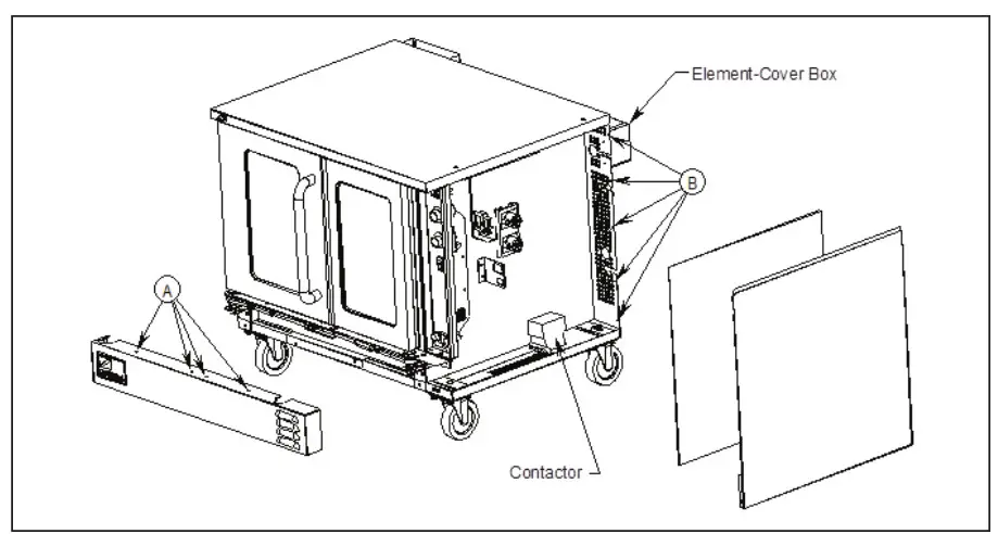 SOUTHBEND EH-10CCH Marathoner Gold Half Size Electric Convection Ovens - Fig34