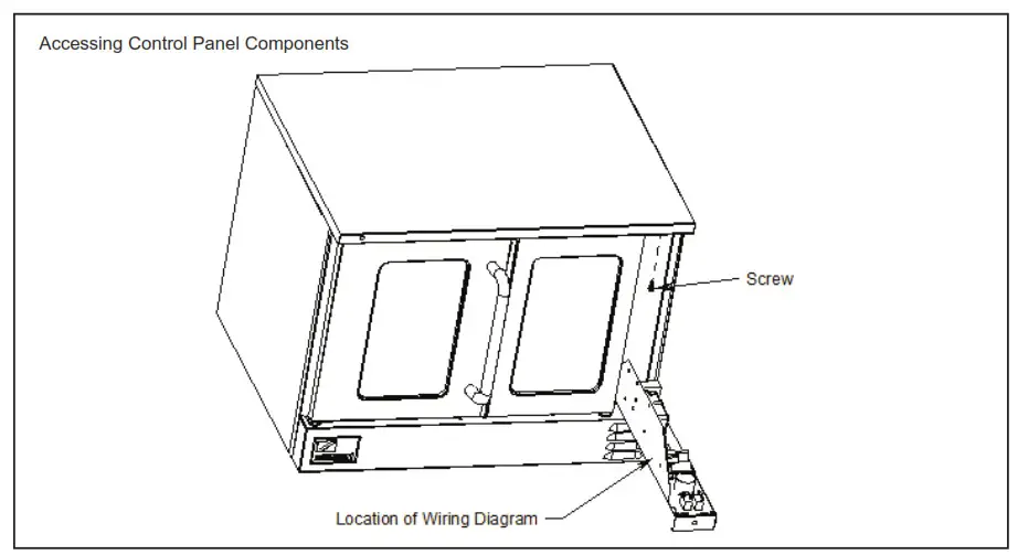 SOUTHBEND EH-10CCH Marathoner Gold Half Size Electric Convection Ovens - Fig36