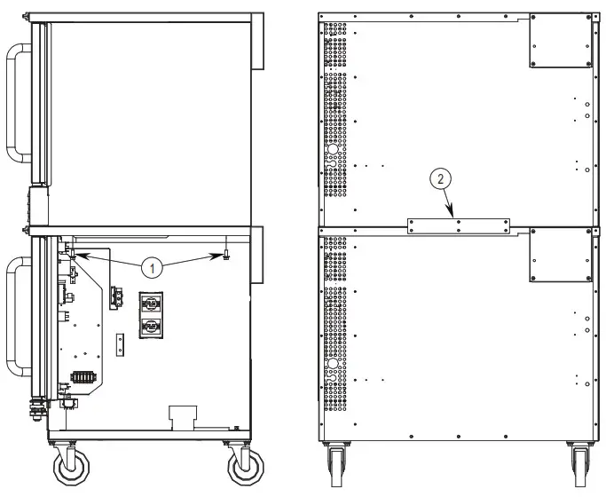 SOUTHBEND EH-10CCH Marathoner Gold Half Size Electric Convection Ovens - Fig58