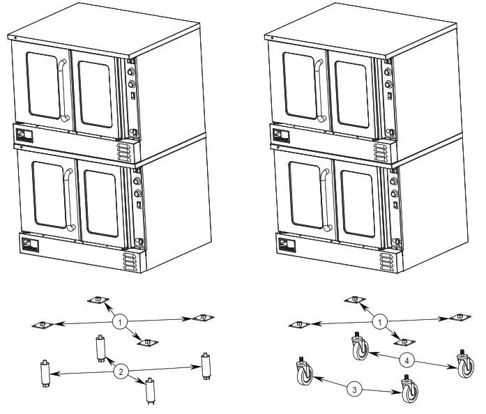 SOUTHBEND EH-10CCH Marathoner Gold Half Size Electric Convection Ovens - Fig59