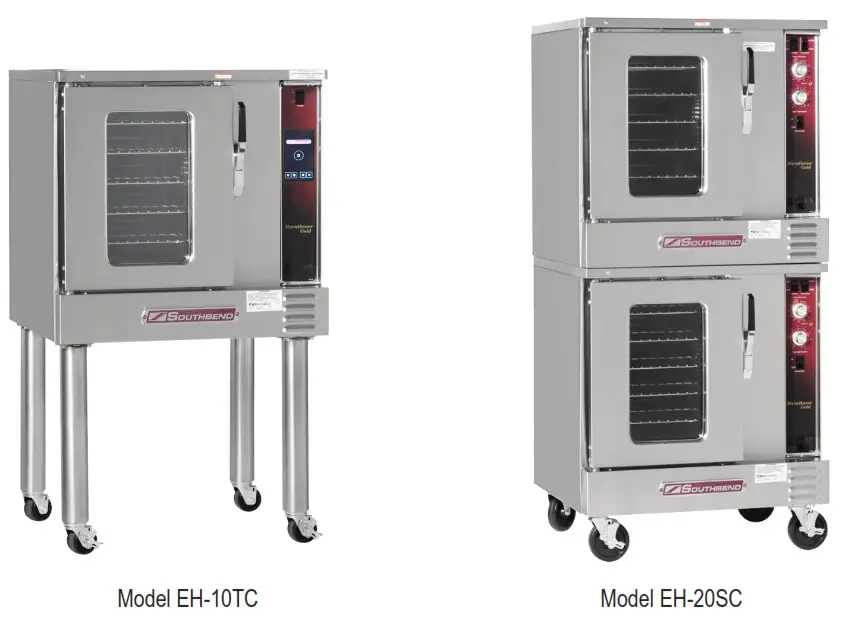 SOUTHBEND EH-10CCH Marathoner Gold Half Size Electric Convection Ovens