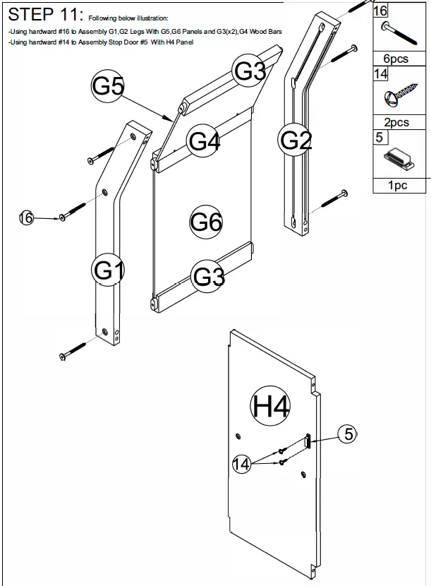 ModernLuxe L-LT000639AAE Twin Size Loft Bed with 7 Drawers 2 Shelves and Desk 23