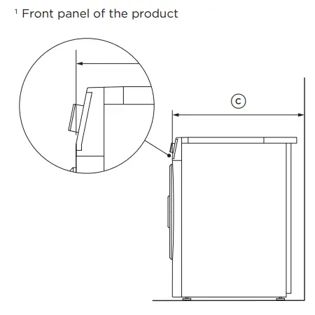 FISHER PAYKEL Front Loader Washing Machine and Dryer - DRAINAGE HEIGHTS 2