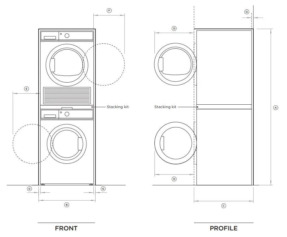 FISHER PAYKEL Front Loader Washing Machine and Dryer - WASHER 3