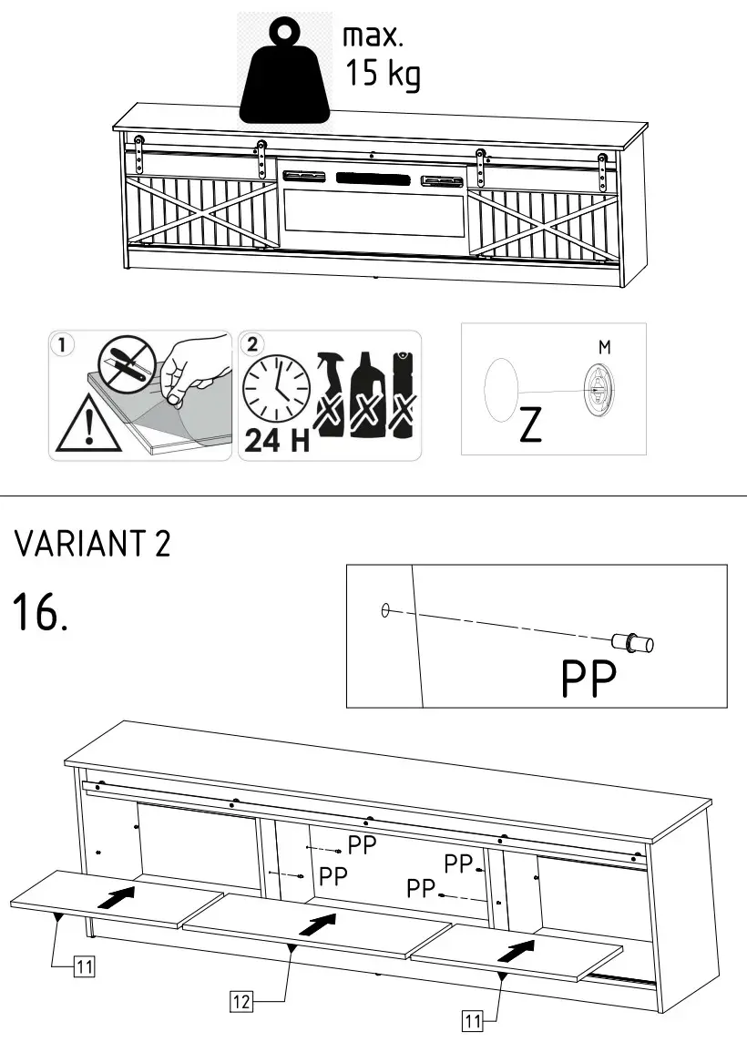 meble FURNITURE GRANERO O1 TV Stand - figure 11