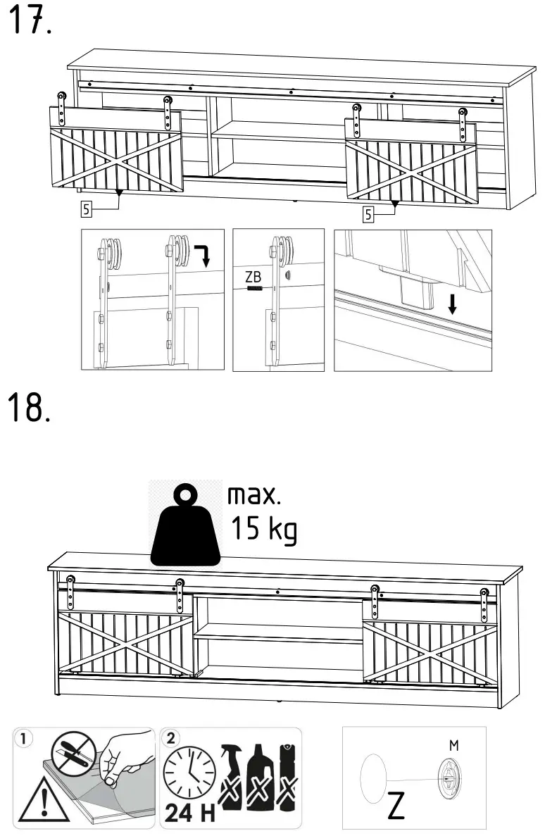 meble FURNITURE GRANERO O1 TV Stand - figure 12