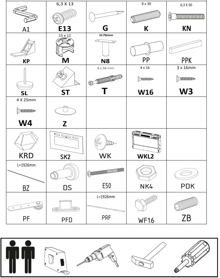 meble FURNITURE GRANERO O1 TV Stand - figure 2