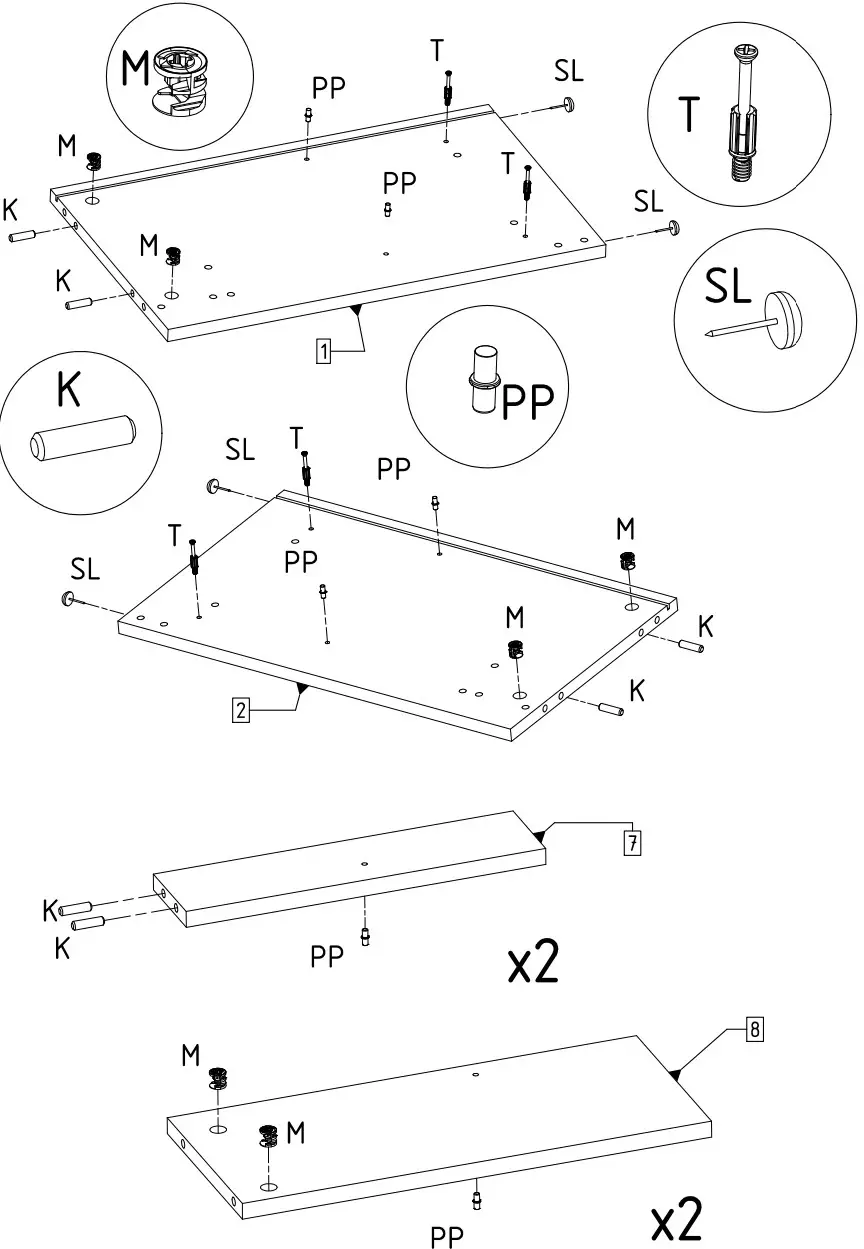 meble FURNITURE GRANERO O1 TV Stand - figure 4
