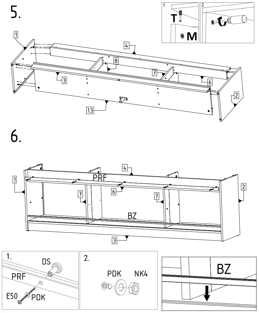 meble FURNITURE GRANERO O1 TV Stand - figure 6