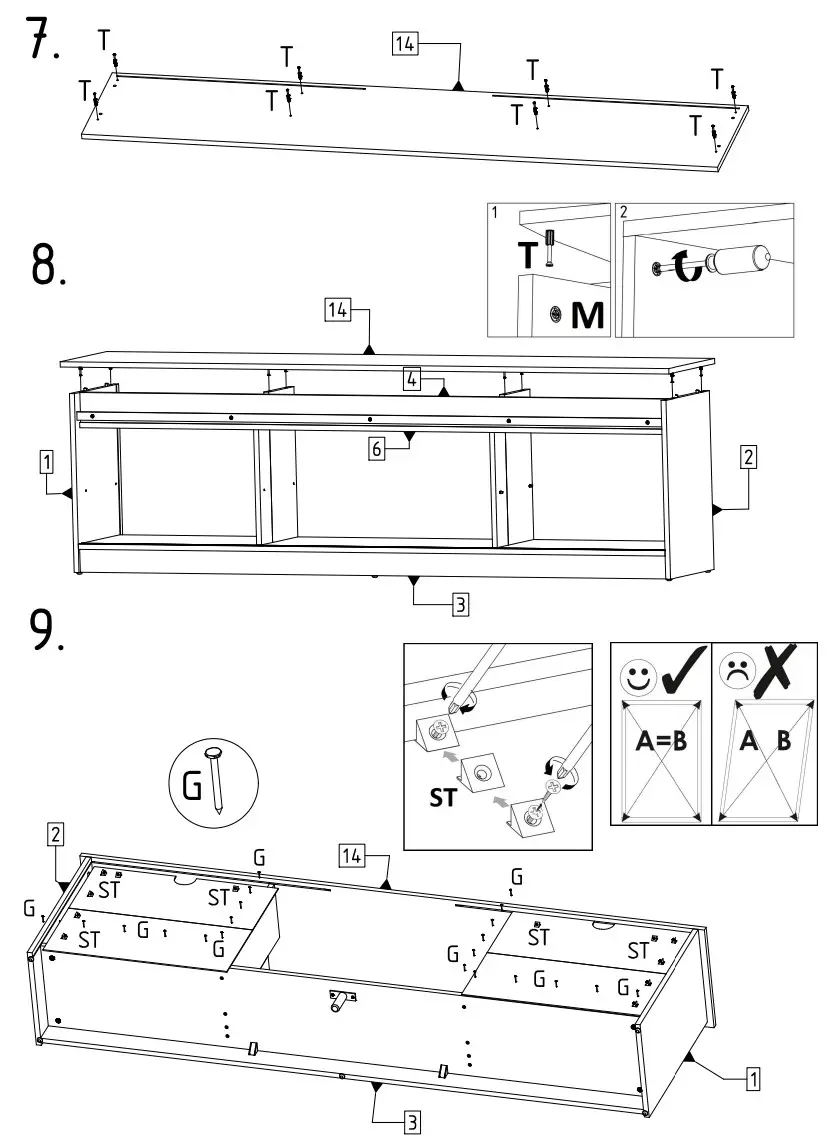 meble FURNITURE GRANERO O1 TV Stand - figure 7
