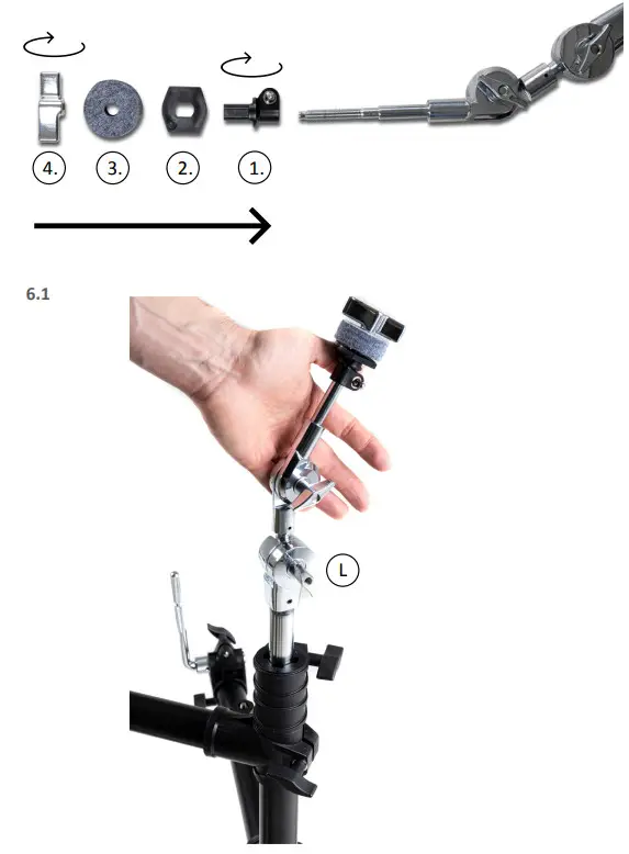 GEWA G3 Electronic Hi Hat Cymbals - figure 16