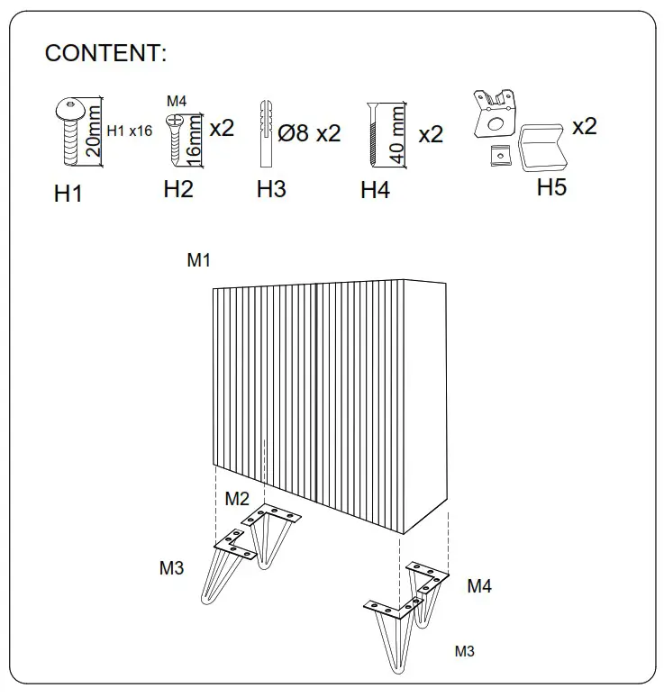 UNIQUE 54702 U01 Wall Fixed - fig 2