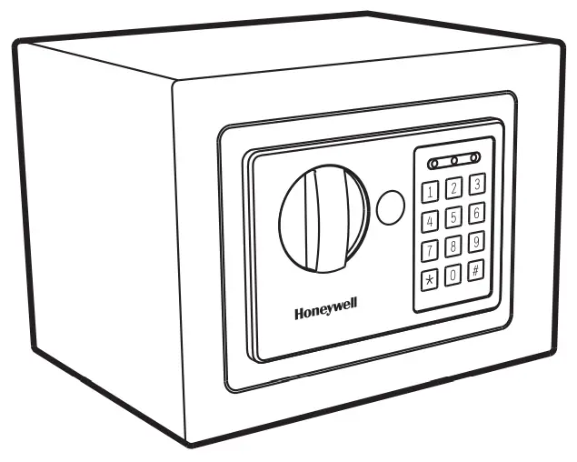 Honeywell 815610 Digital Steel Security Safe -