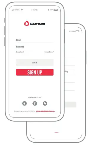COROS VERTIX 2 GPS Adventure Watch - Create a COROS account