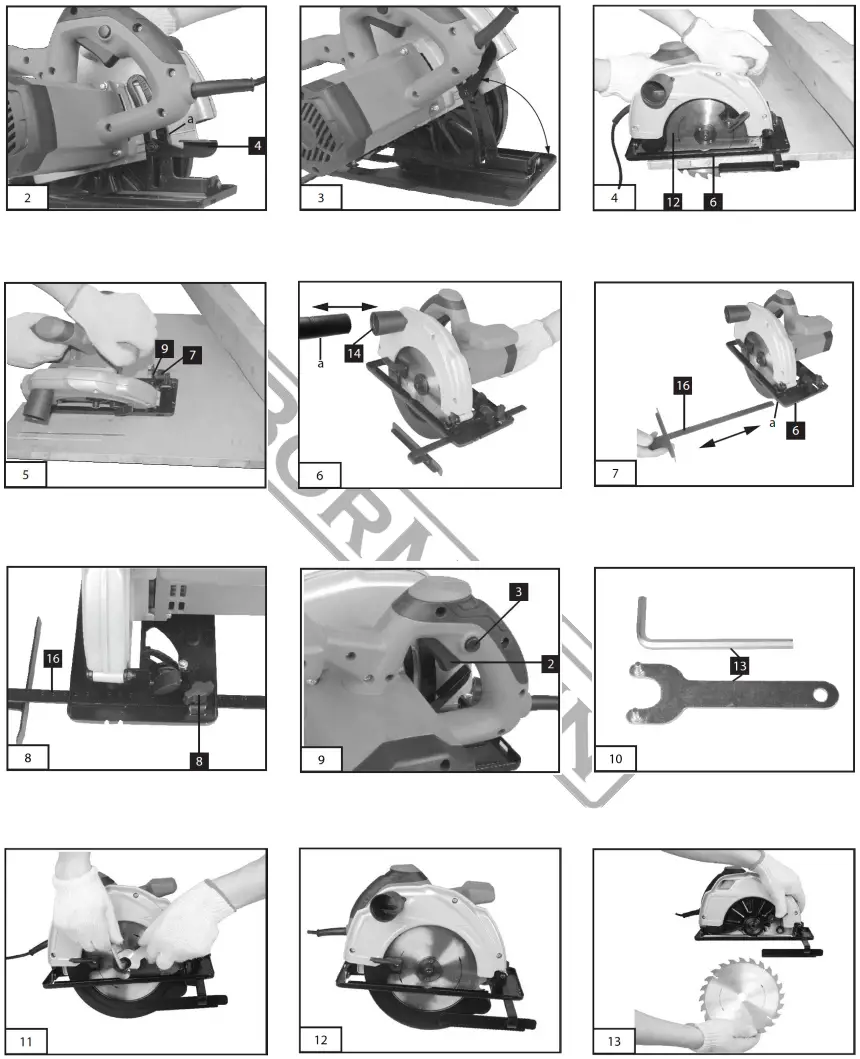 BORMANN BCS1410 Handsaw - Figure 2