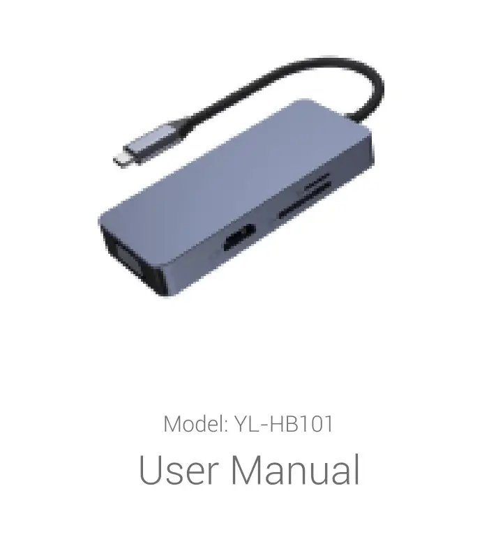 OBERSTER YL-HB101 USB C Hub User Manual