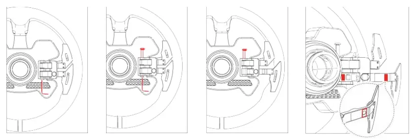 MOZA RACING RS V2 Steering Wheel - tighten the screws