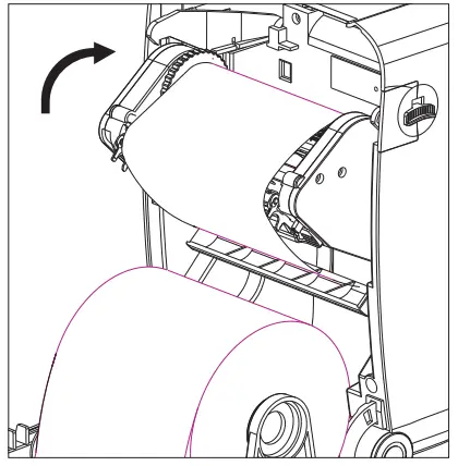 Gainscha Surpass Series Thermal Transfer Barcode Printer - Make sure ribbon