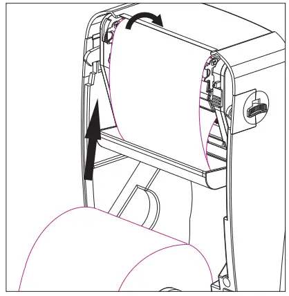 Gainscha Surpass Series Thermal Transfer Barcode Printer - picture showing