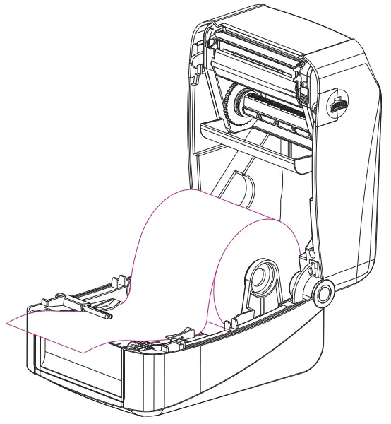 Gainscha Surpass Series Thermal Transfer Barcode Printer - sensor and cutter