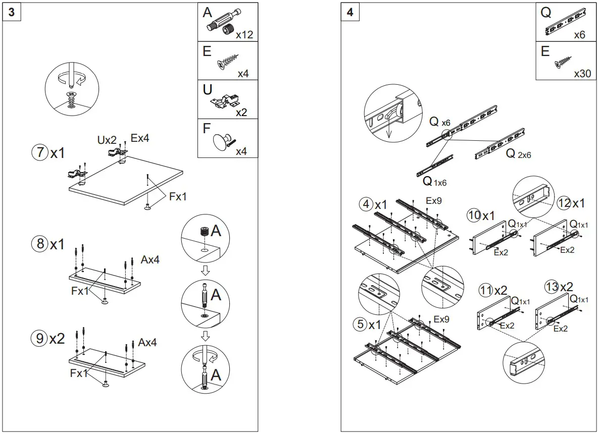 COSTWAY JV10780 Storage Cabinet - fig 3