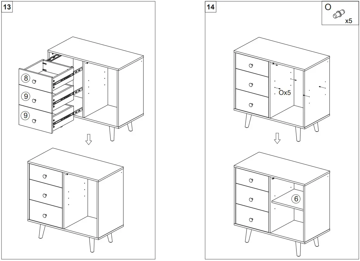 COSTWAY JV10780 Storage Cabinet - fig 8