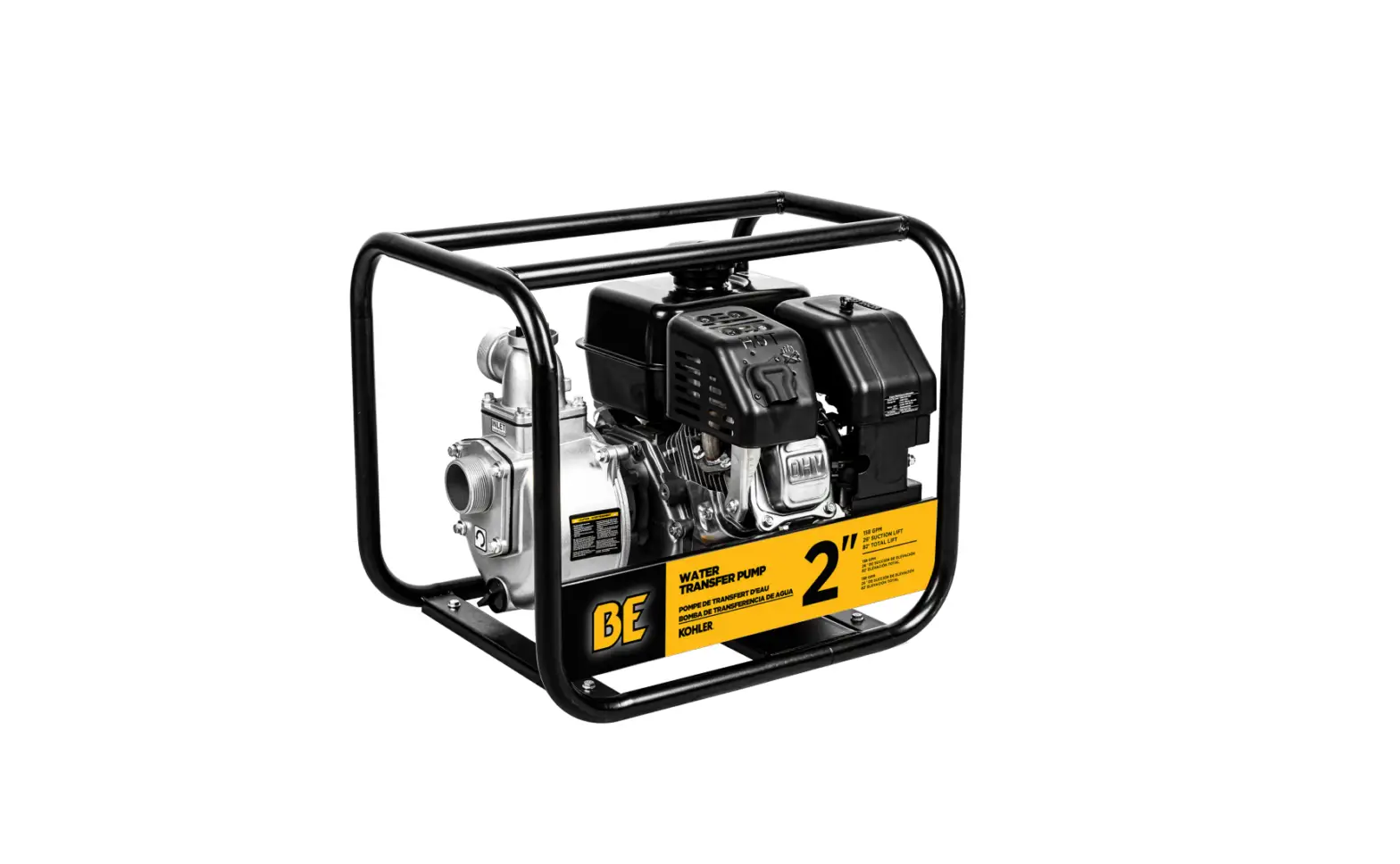 Be Power Wp2065k 2 Water Transfer Pump Owner's Manual