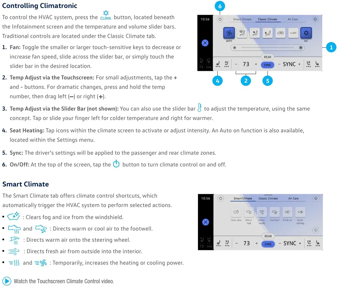 Volkswagen 2022 Golf GTI-Golf R - Climate Control 1