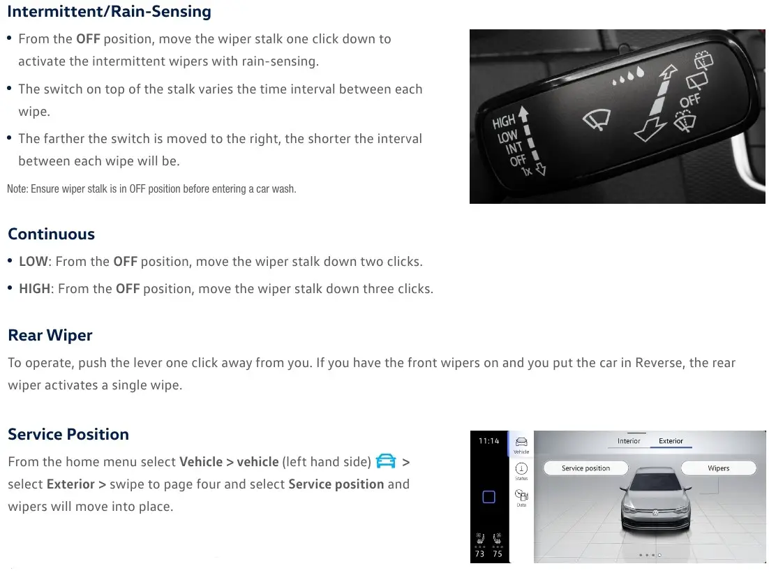 Volkswagen 2022 Golf GTI-Golf R - Windshield Wipers