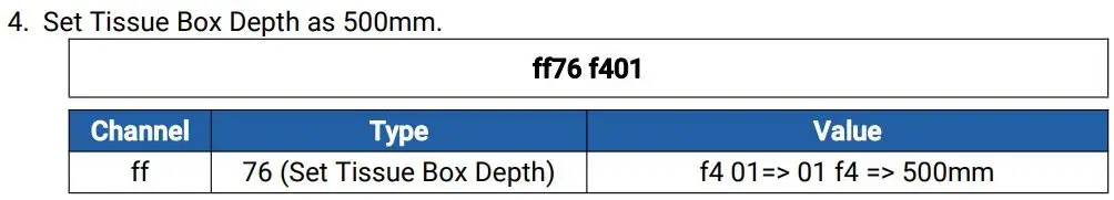 Milesight WS201 Smart Fill Level Monitoring Sensor User Guide - Downlink Commands