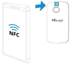 Milesight WS201 Smart Fill Level Monitoring Sensor User Guide - NFC Configuration