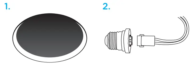 enbrighten 51342 Wi-Fi Smart LED Downlight - device