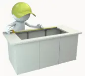 cossiga Food Display Cabinet - icon6