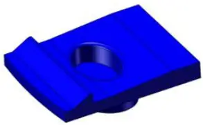 SuperCom PureOne Electronic Monitoring Solution - Locking clip