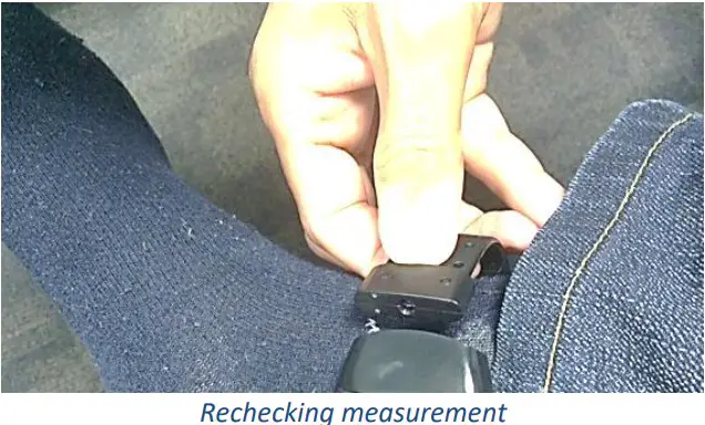 SuperCom PureOne Electronic Monitoring Solution - Rechecking measurement