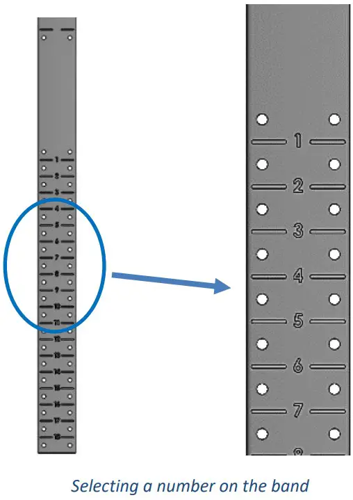 SuperCom PureOne Electronic Monitoring Solution - Selecting a number