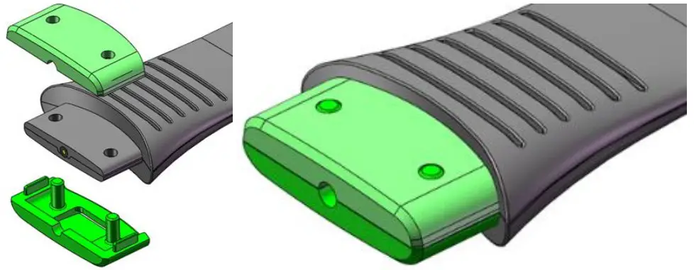 SuperCom PureOne Electronic Monitoring Solution - bracelet strap