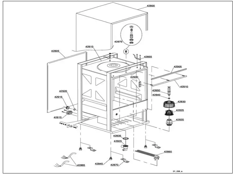 CMA DISHMACHINES UC50E Undercounter High Temperature Dishwashers - Mechanical 2