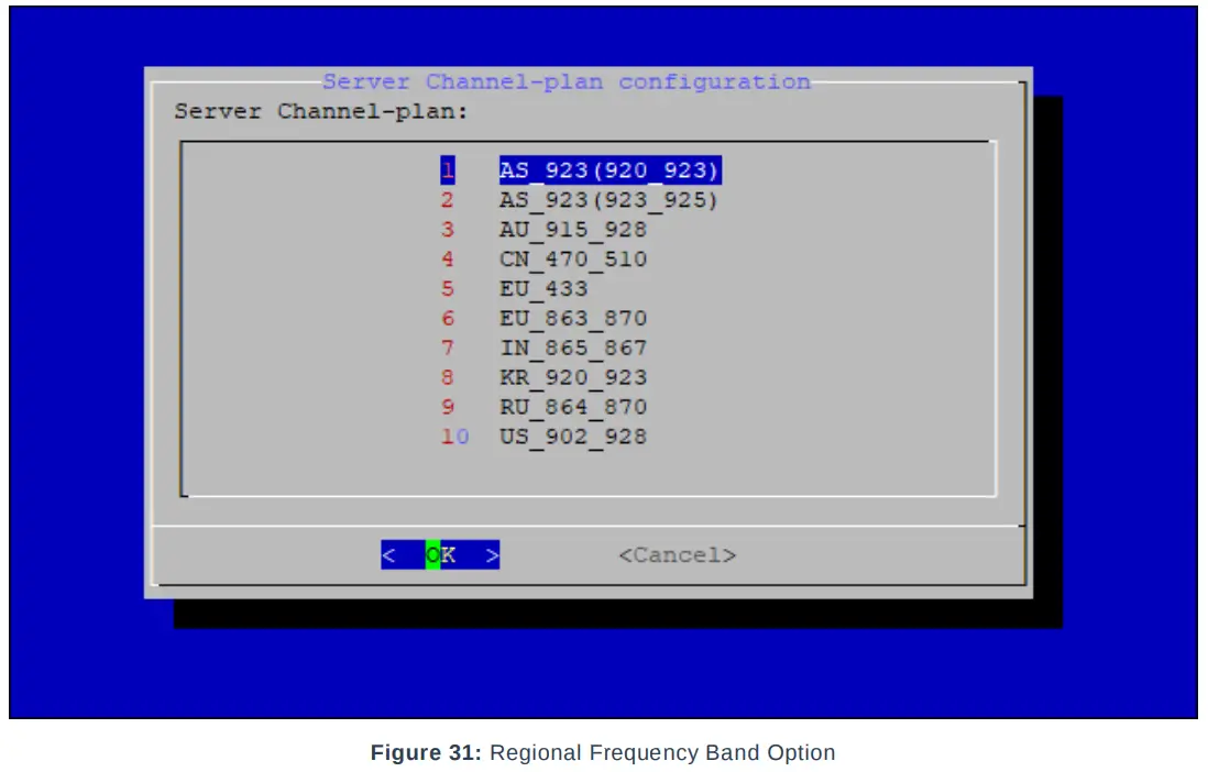 RAK7248 Raspberry Pi LoRaWAN Gateway - Frequency Band