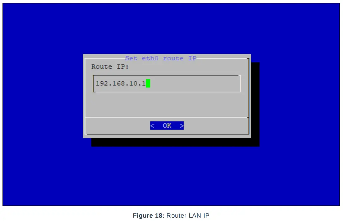RAK7248 Raspberry Pi LoRaWAN Gateway - Router LAN IP