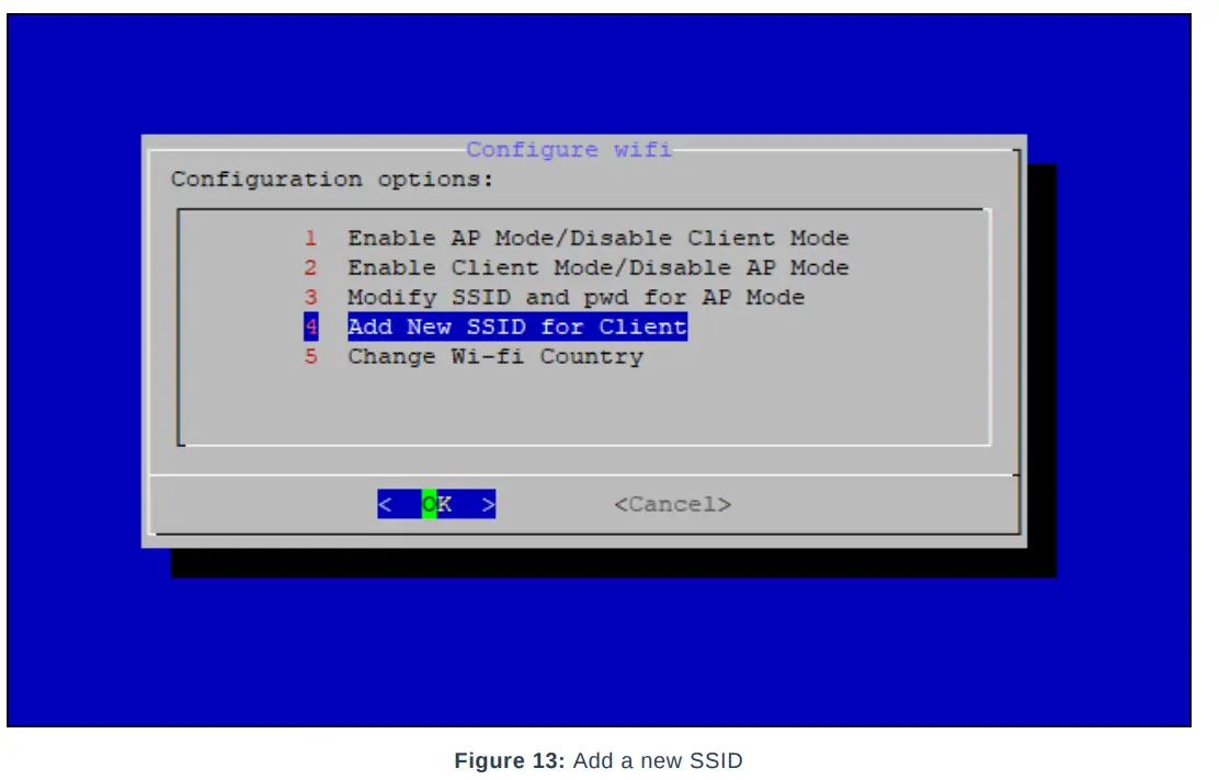 RAK7248 Raspberry Pi LoRaWAN Gateway - new SSID