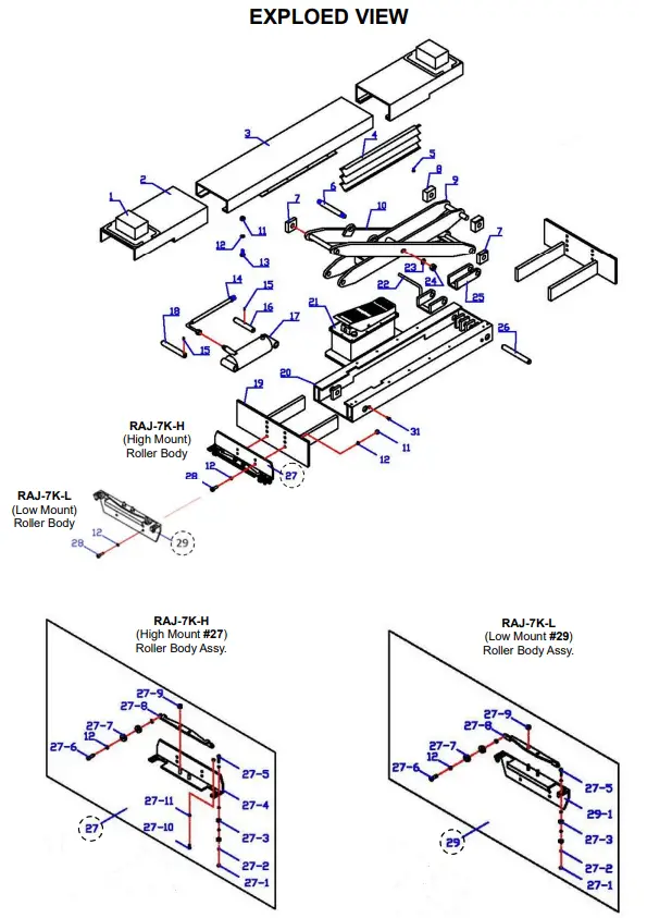 iDEAL RAJ-7K Rolling Bridge Jacks - fig 3