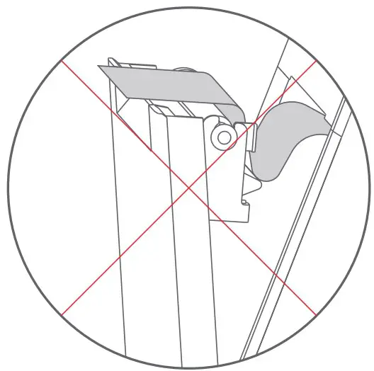 Wrong Operation of Printer