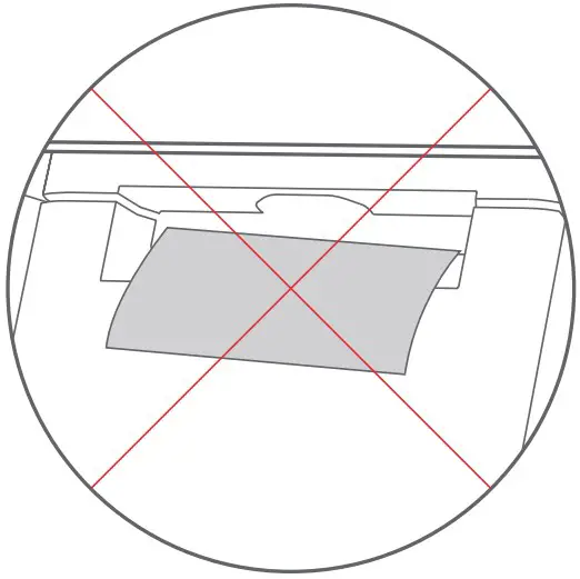 Wrong Operation of Printer