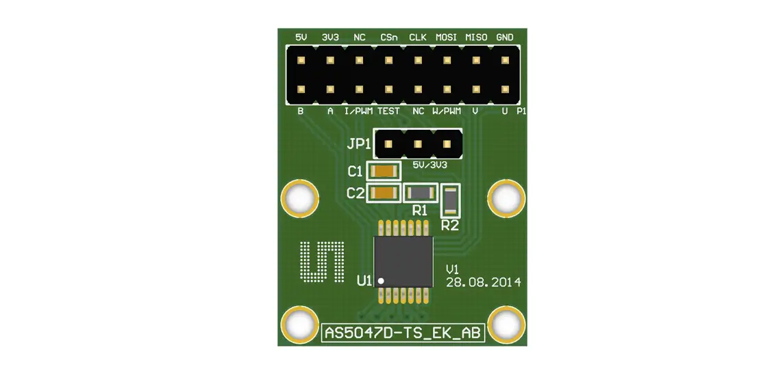 Ams As5047d Adapter Board User Manual