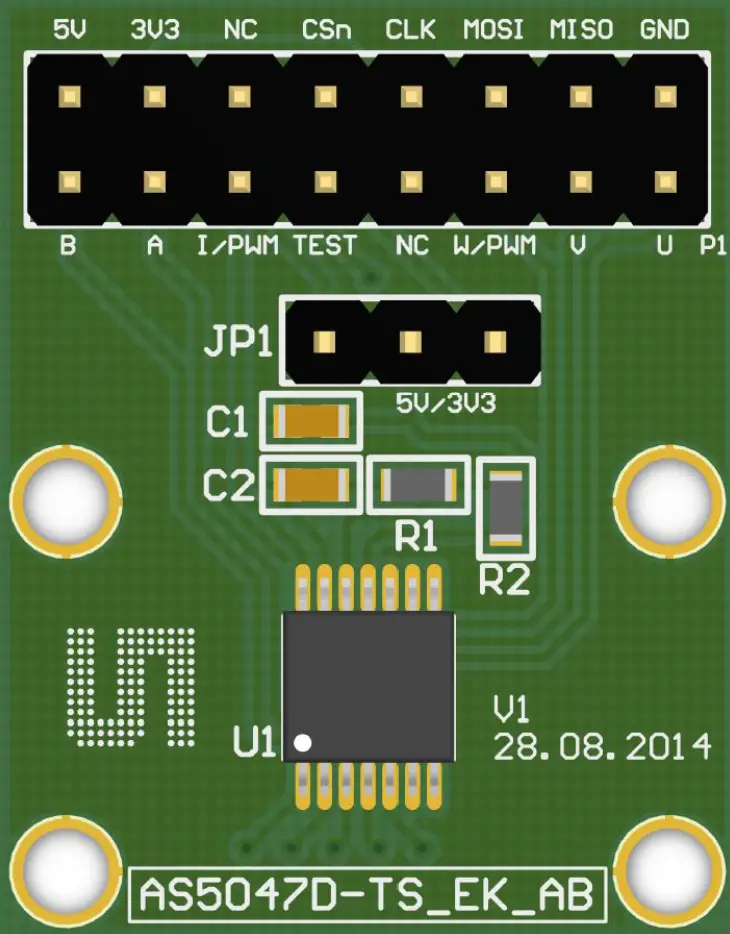 ams AS5047D Adapter Board product
