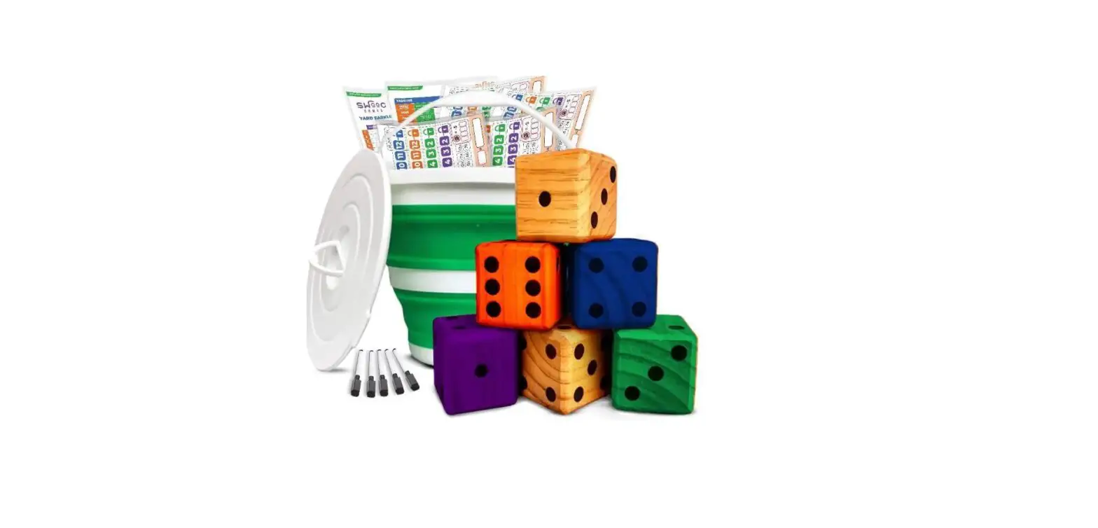 Swooc Giant Quick Dice Plus Yardzee Plus Farkle All Weather Yard Dice Game Set User Guide Swooc Giant Quick Dice Plus Yardzee Plus Farkle All Weather Yard Dice Game Set User Guide