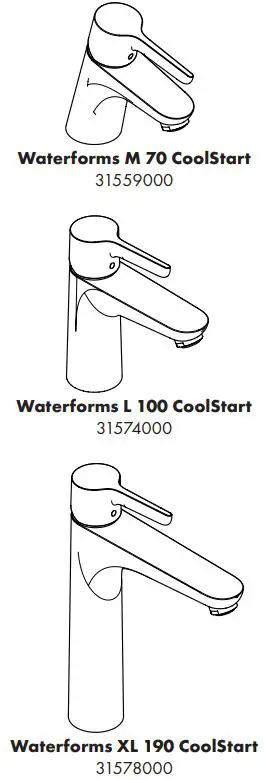 .hansgrohe-31559000-Waterforms-M-70-CoolStart-Washbasin-Mixers-fig-1