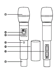 smarteck-BT-233-UHF-Wireless-Microphone-System-FIG-11